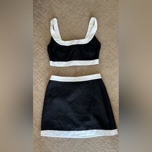 Reformation robbie linen two piece set